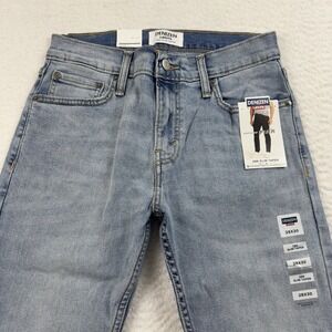 Levi Denizen Jeans Men's 28x30 Blue 286 Slim Taper‎ Light Wash Stretch Denim